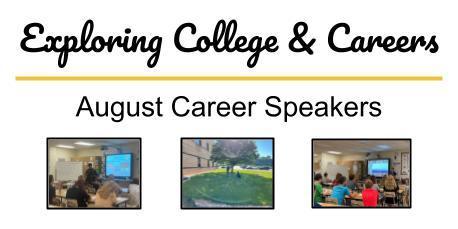 August Career Speakers