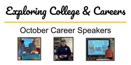 October Career Speakers