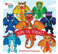 Kids Heart Challenge Flyer