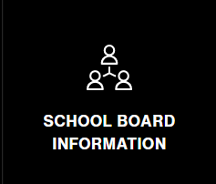 three profile icons with the words "school board information" under them
